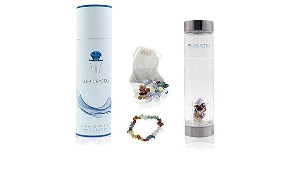 SLIM CRYSTAL WATER BOTTLE