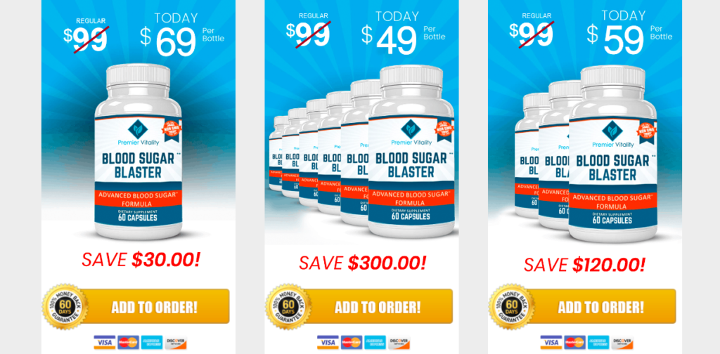 Blood Sugar Blaster Prices 