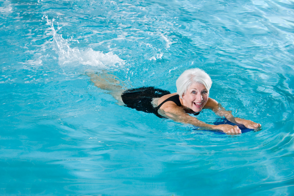 Swimming old women